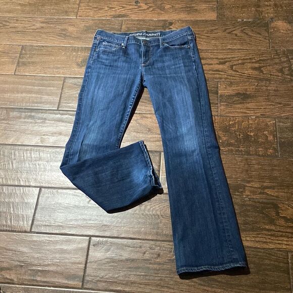 Citizens Of Humanity Dark Blue Boot Cut Jeans - Picture 10 of 16